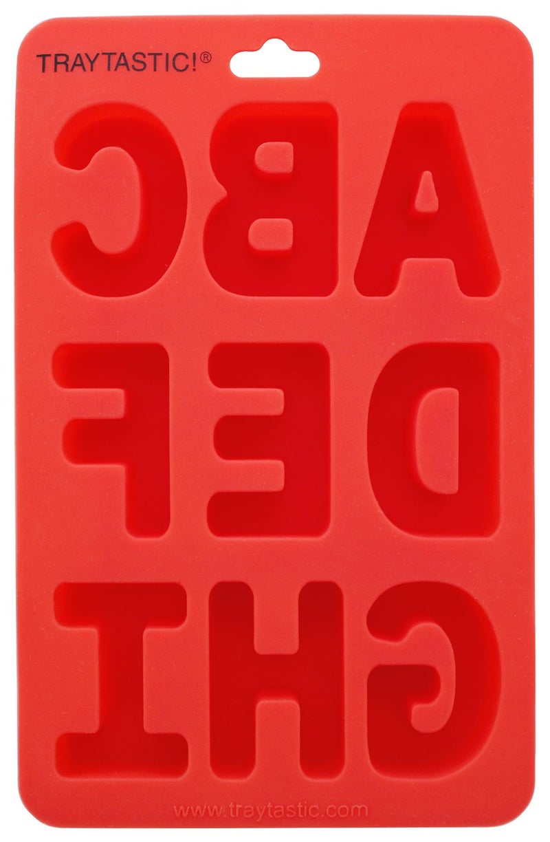 Traytastic! Silicone Letter Mold A-Z Alphabet - Large 1.5"" Cavity - Wax Crayons  Resin  Candy  Chocolate  Crafting  Baking  Molding  Melting - Oven & Dishwasher Safe  BPA Free - Image 5